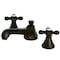 Kingston Brass KS4475AX 8" Widespread Bathroom Faucet, Oil Rubbed Bronze KS4475AX - alternate 1